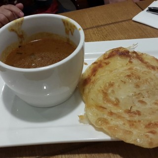 roti cane curry - ในSunter จากร้านVMAD Vegetarian Madness (Sunter)|Jakarta