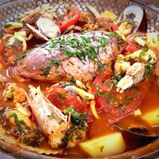 Assorted seafood stew