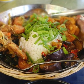 Master Style 3 (1 rice + 2 meat/seafood + 1 veggie + 1 drink) - 位於Kelapa Gading的Master Wok (Kelapa Gading) | 雅加達