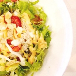 Tuna Salad with Sliced Almond - Kuningan's Oh La La Cafe (Kuningan)|Jakarta