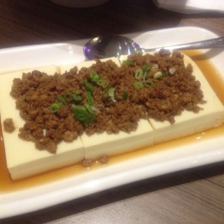 steamed spring water tofu with sauteed minced pork and bean sauce - dari Canton Paradise (Kelapa Gading) di Kelapa Gading |Jakarta