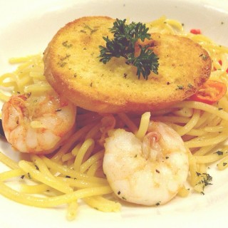 Prawn Aglio Olio - Kaliurang / Parsley (Kaliurang)|Yogyakarta
