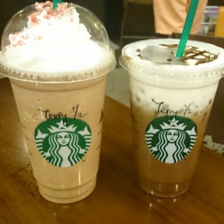 Strawberry Red Velvet Mocha Frappuccino ($20.00)& Iced Coco Cappuccino - Bandar Utama / Starbucks Coffee (Bandar Utama)|Klang Valley